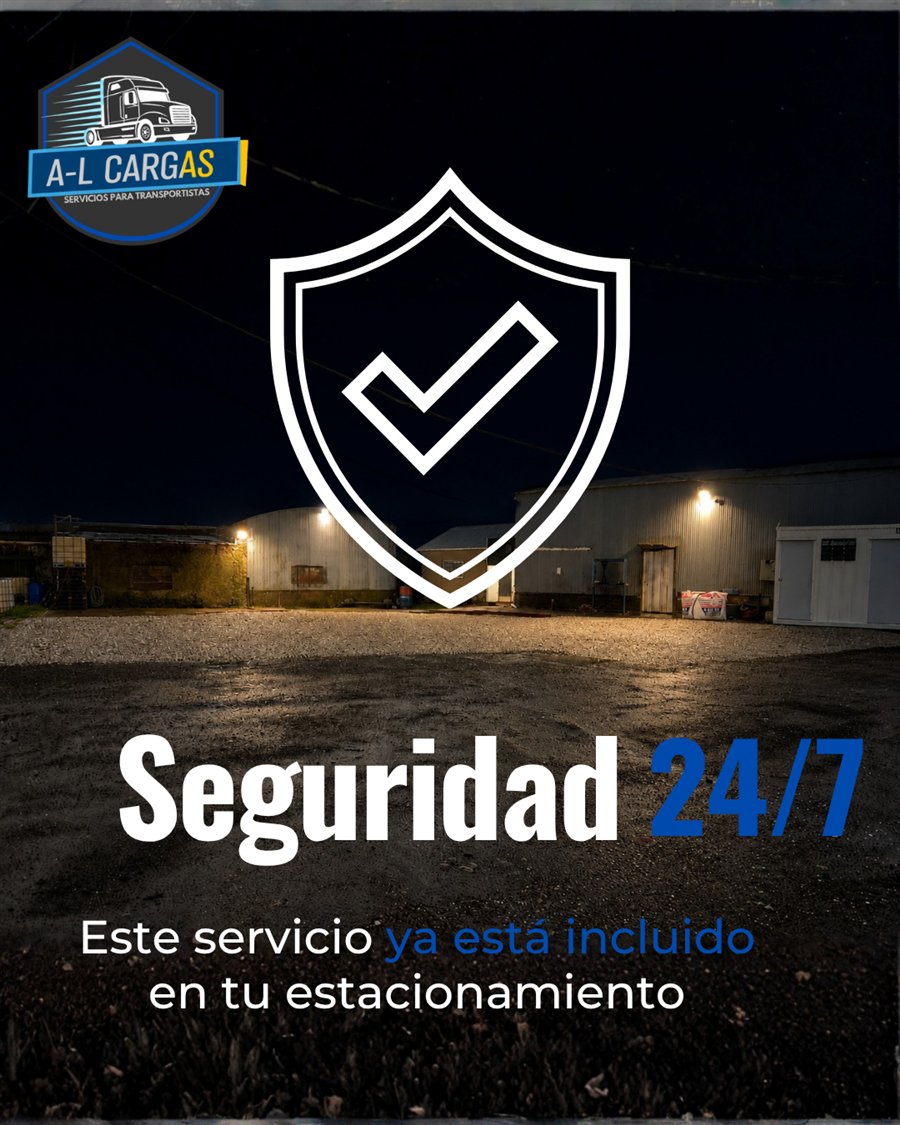 Seguridad 24/7 en A-L Cargas: predio vigilado de noche